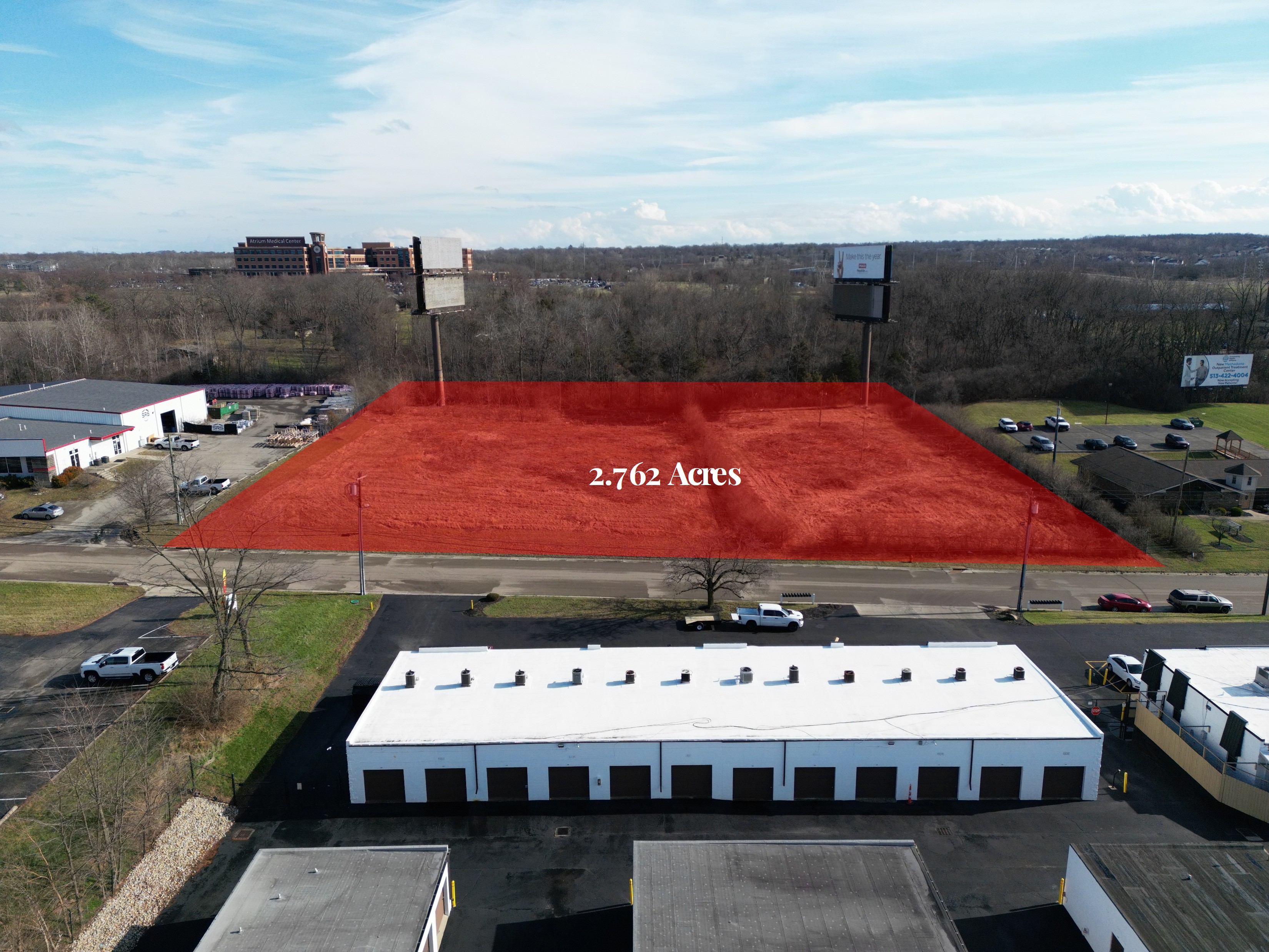 I-75 Interchange aerial view